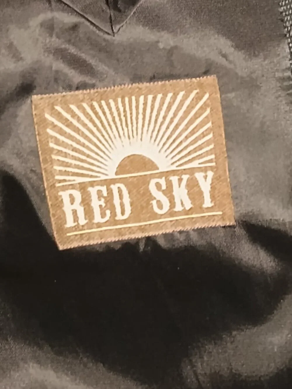 Red Sky Santa Fe Men’s Western Sport Coat Blazer Charcoal Black Cowboy Jacket